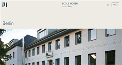 Desktop Screenshot of moserschule.de